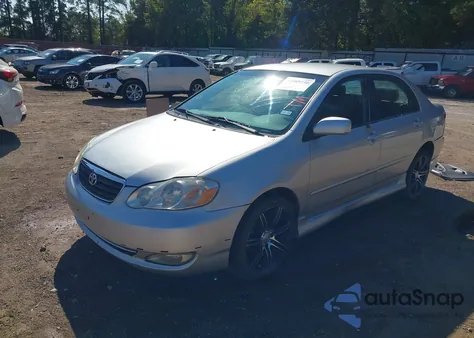 2005 Toyota Corolla S из США, поврежденный, VIN 1NXBR32E45Z401345